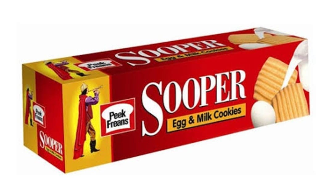 Sooper biscuit 112g